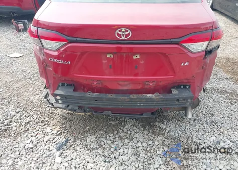 2020 Toyota Corolla Le from USA, damaged, VIN JTDEPRAE7LJ026660